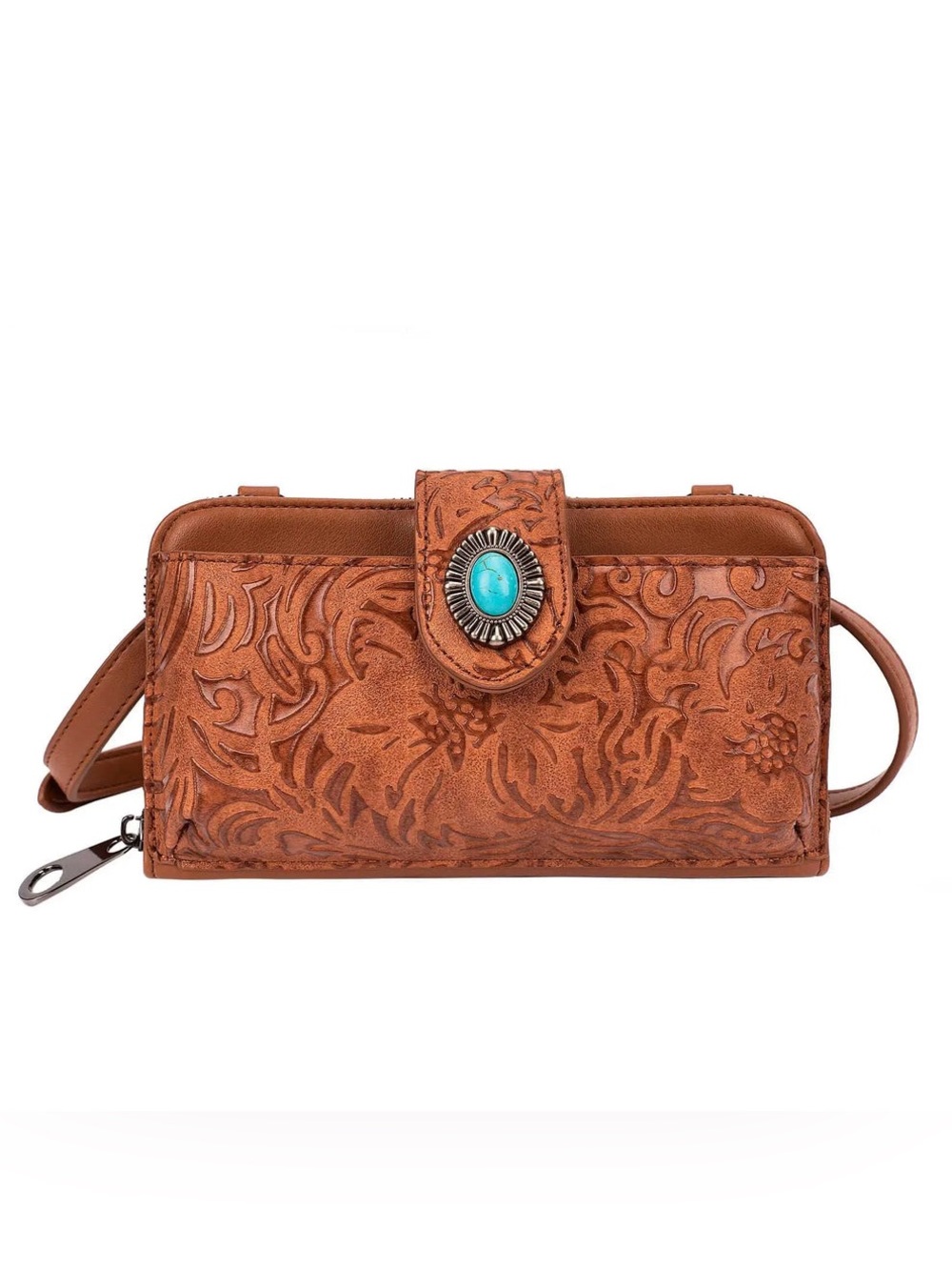 LAVAWA Crossbody Wallet Western